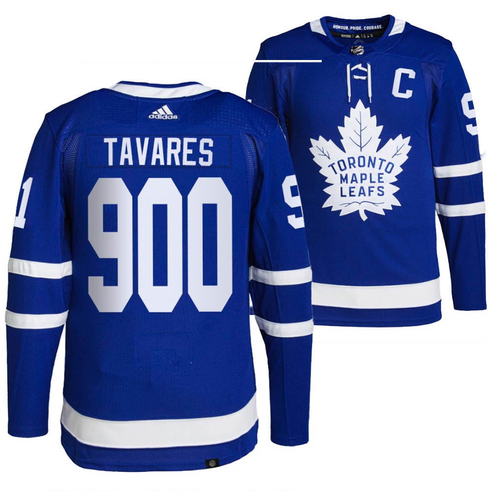Toronto Maple Leafs John Tavares Blue 900 Career Games Commemorative Edition Jersey