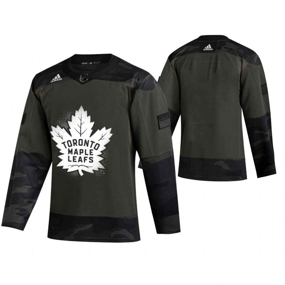 Toronto Maple Leafs hockey Camo 2019 Veterans Day Jersey