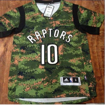 Toronto Rapters #10 DeMar DeRozan Camo Pride Stitched NBA Jersey