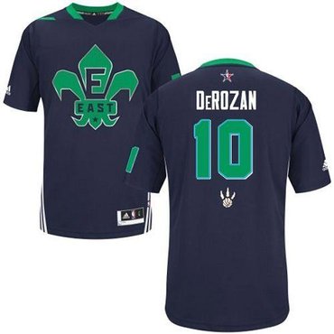 Toronto Raptors #10 DeMar DeRozan Navy Blue 2014 All Star NBA Jersey