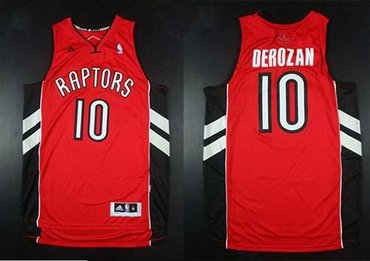 Toronto Raptors Revolution 30 #10 DeMar DeRozan Red Stitched NBA Jersey
