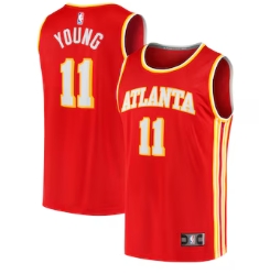 Trae Young Atlanta Hawks Fanatics Youth Fast Break Player Jersey - Icon Edition - Red