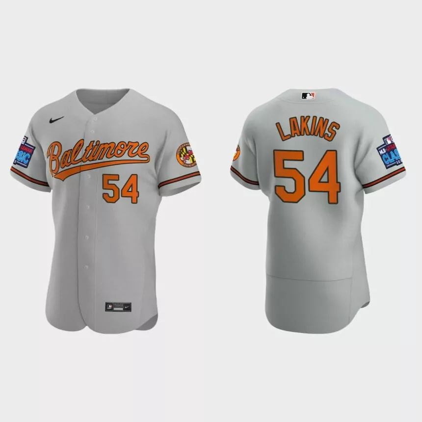 Travis Lakins Baltimore Orioles 2022 Little League Classic Authentic Jersey – Gray