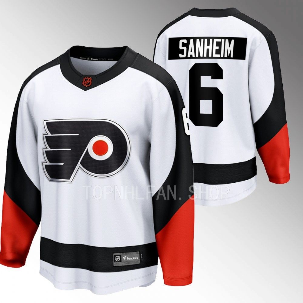 Travis Sanheim Flyers Special Edition 2.0 White Jersey Breakaway