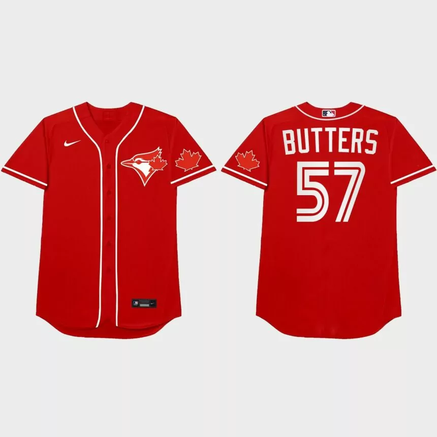 Trent Thornton 2021 Players’ Weekend Butters Nickname Jersey – Red