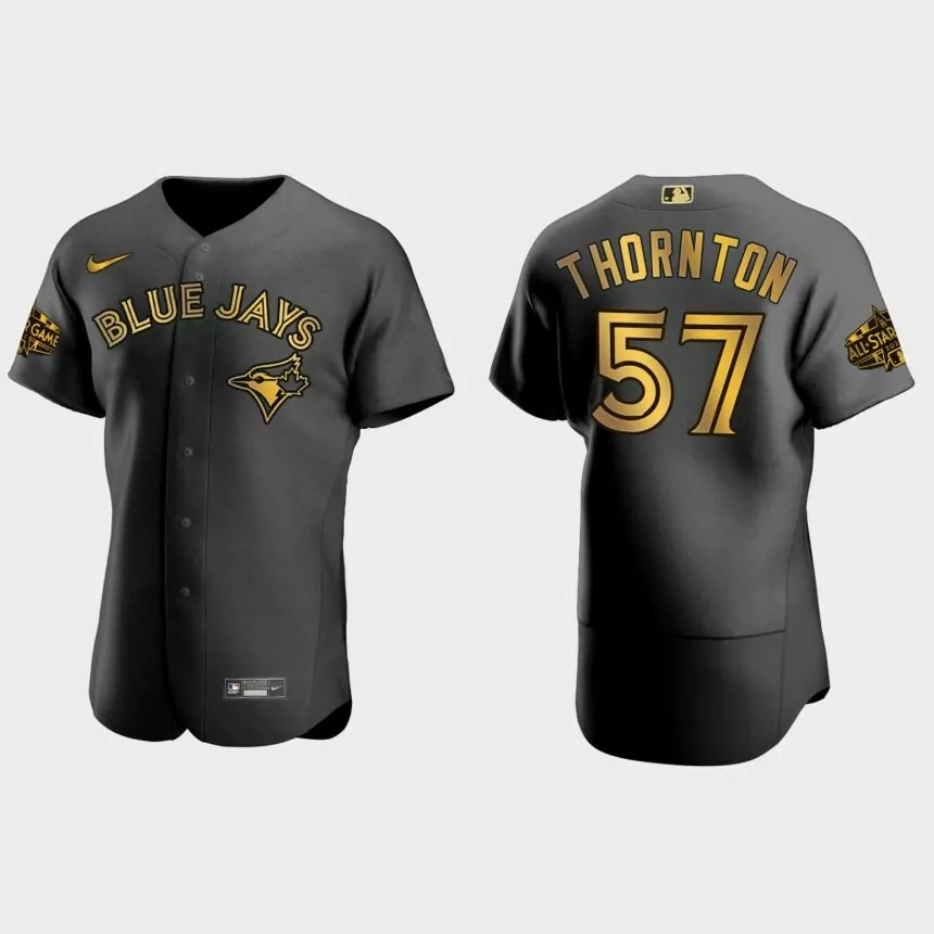 Trent Thornton Toronto Blue Jays 2022 MLB All-Star Game Jersey – Black