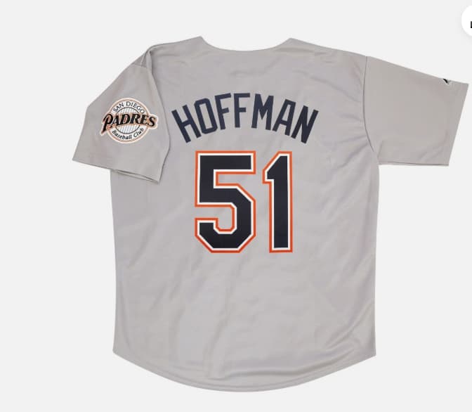 Trevor Hoffman San Diego Padres 1998 Grey Road Jersey