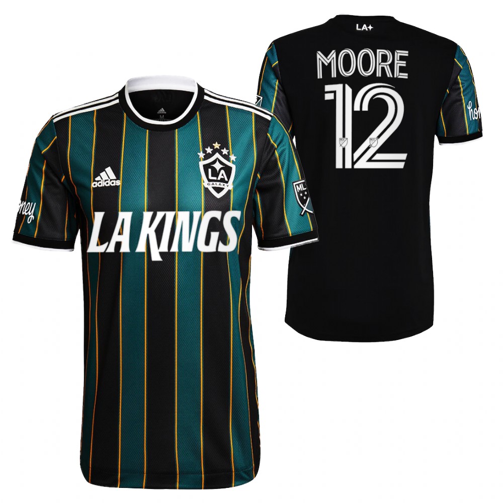 Trevor Moore Kings LA Galaxy Night Jersey Black