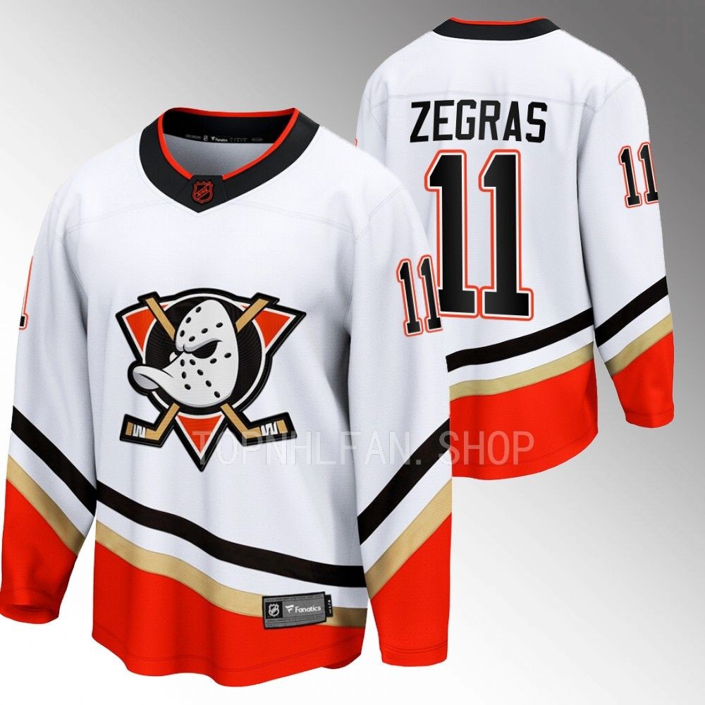 Trevor Zegras Anaheim Ducks Jersey Special Edition 2.0 White 2022 Breakaway