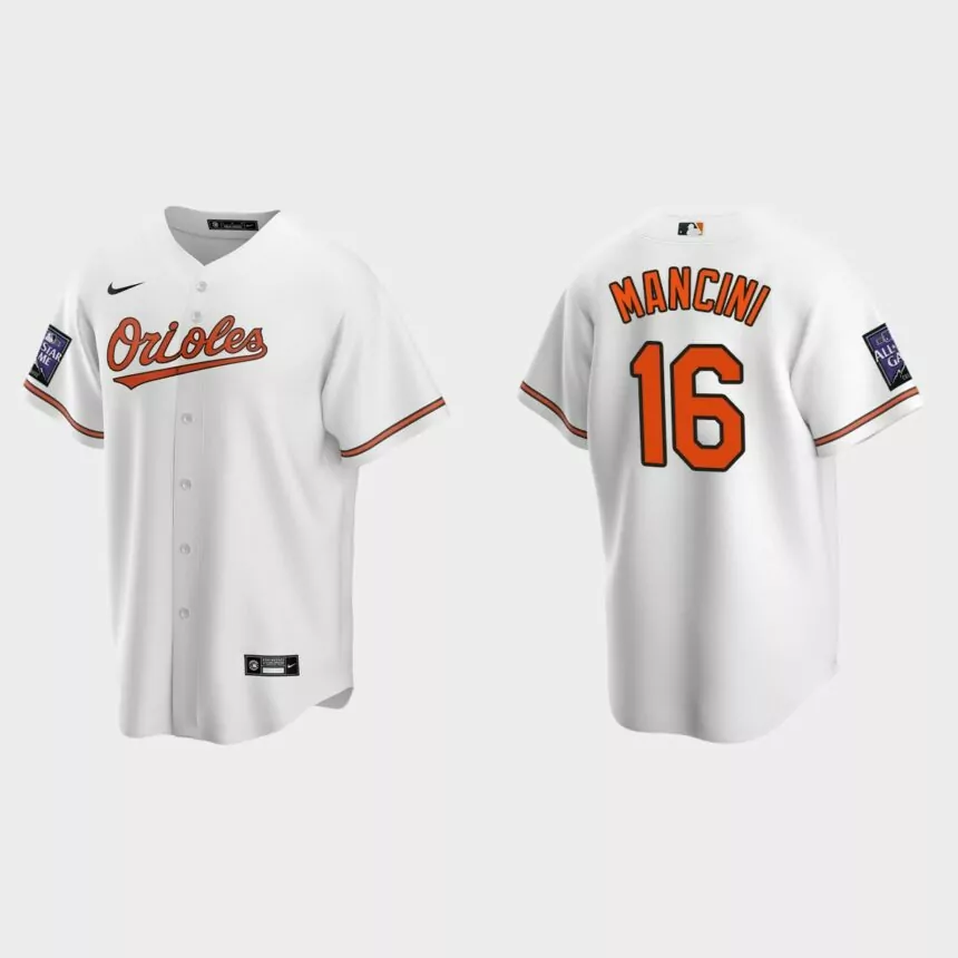 Trey Mancini Baltimore Orioles 2021 All-Star Game Home Replica Jersey – White