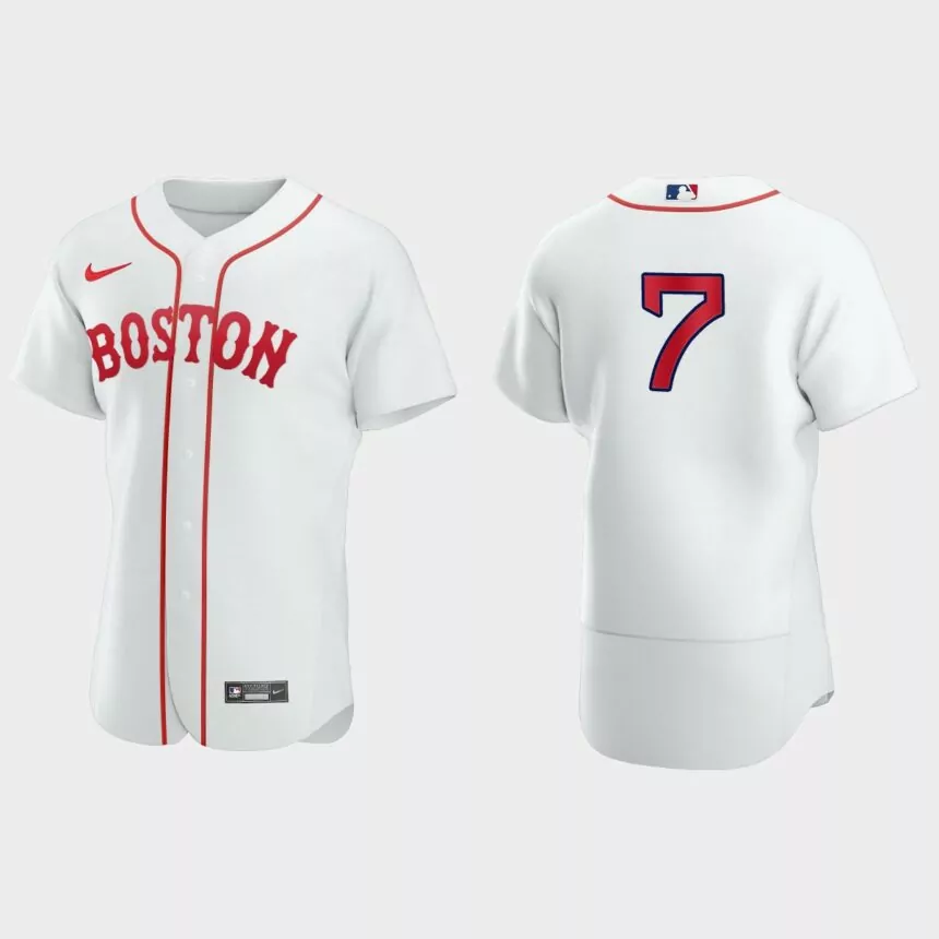 Trot Nixon Boston Red Sox 2021 Patriots’ Day Authentic Jersey – White