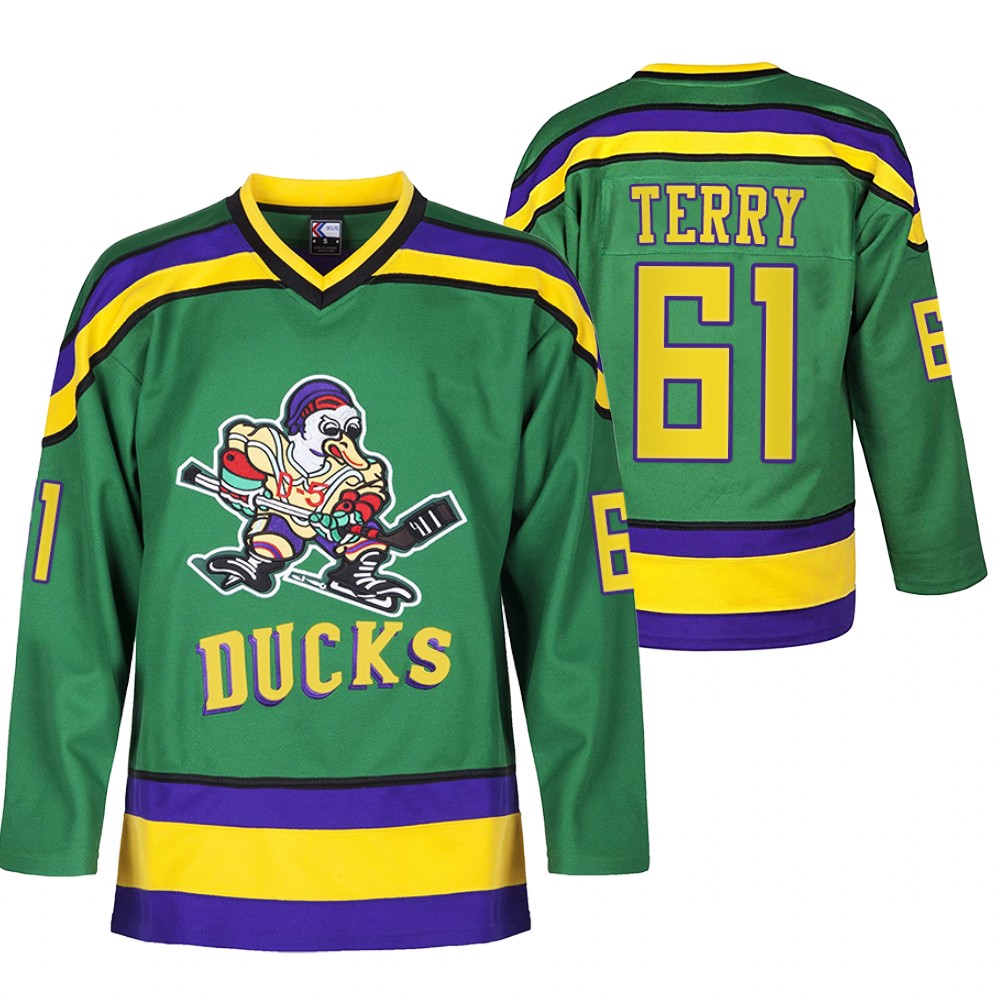Troy Terry Anaheim Ducks Heritage Classic Green Limited Edition Jersey