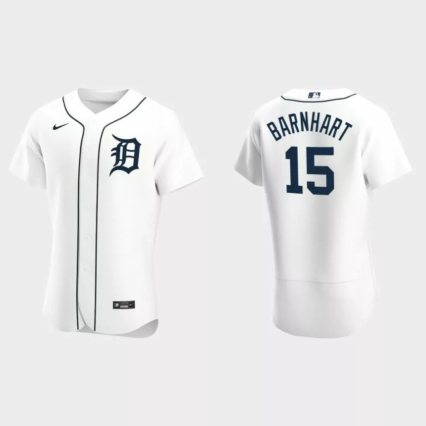 Tucker Barnhart Detroit Tigers Authentic Home Jersey – White.jpg