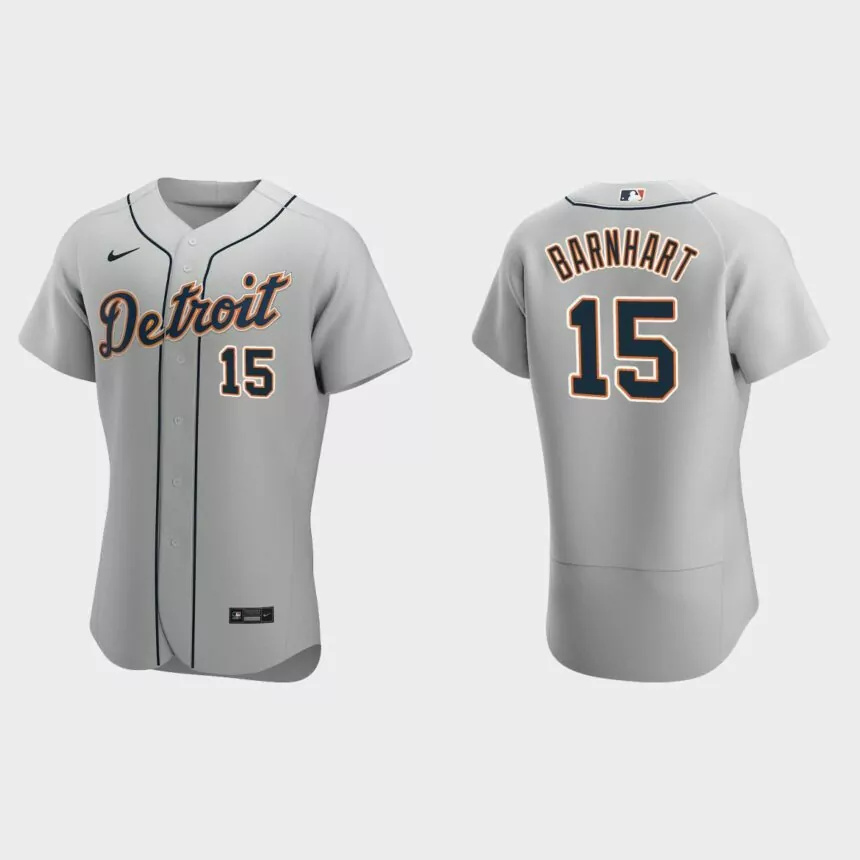 Tucker Barnhart Detroit Tigers Authentic Road Jersey – Gray.jpg