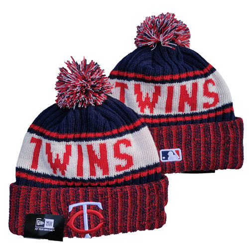 Twins Team Logo Pom Knit Hat YD