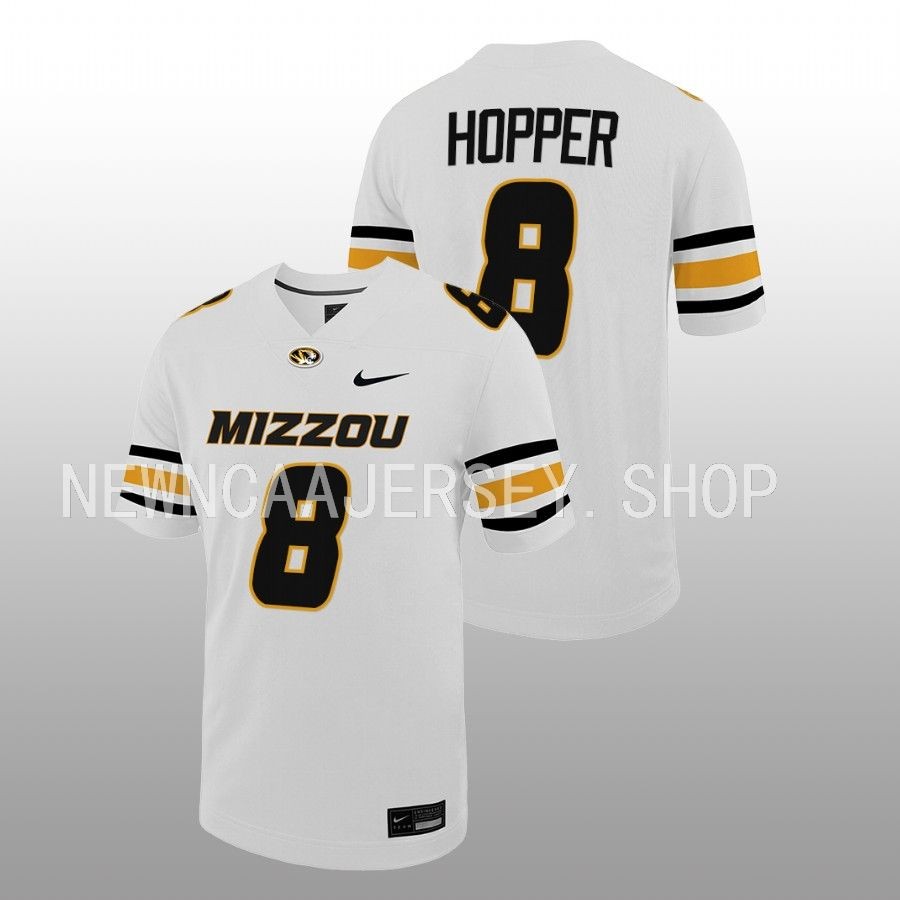 Ty'Ron Hopper Missouri Tigers White Untouchable Game Football Jersey