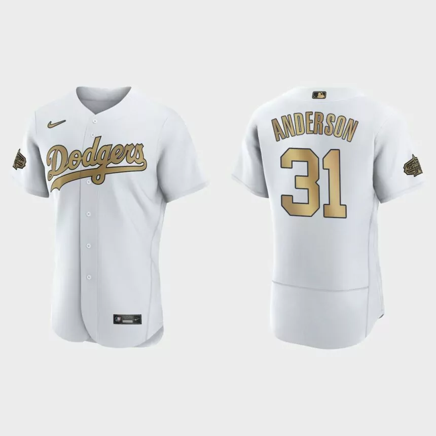 Tyler Anderson Los Angeles Dodgers 2022 MLB All-Star Game Authentic Jersey – White