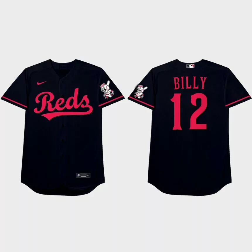 Tyler Naquin 2021 Players’ Weekend Billy Nickname Jersey – Black