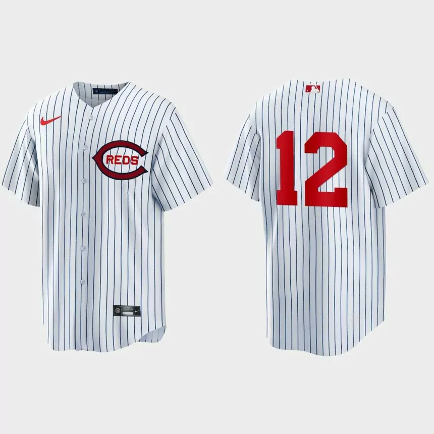 Tyler Naquin Cincinnati Reds 2022 Field of Dreams Replica Jersey – White