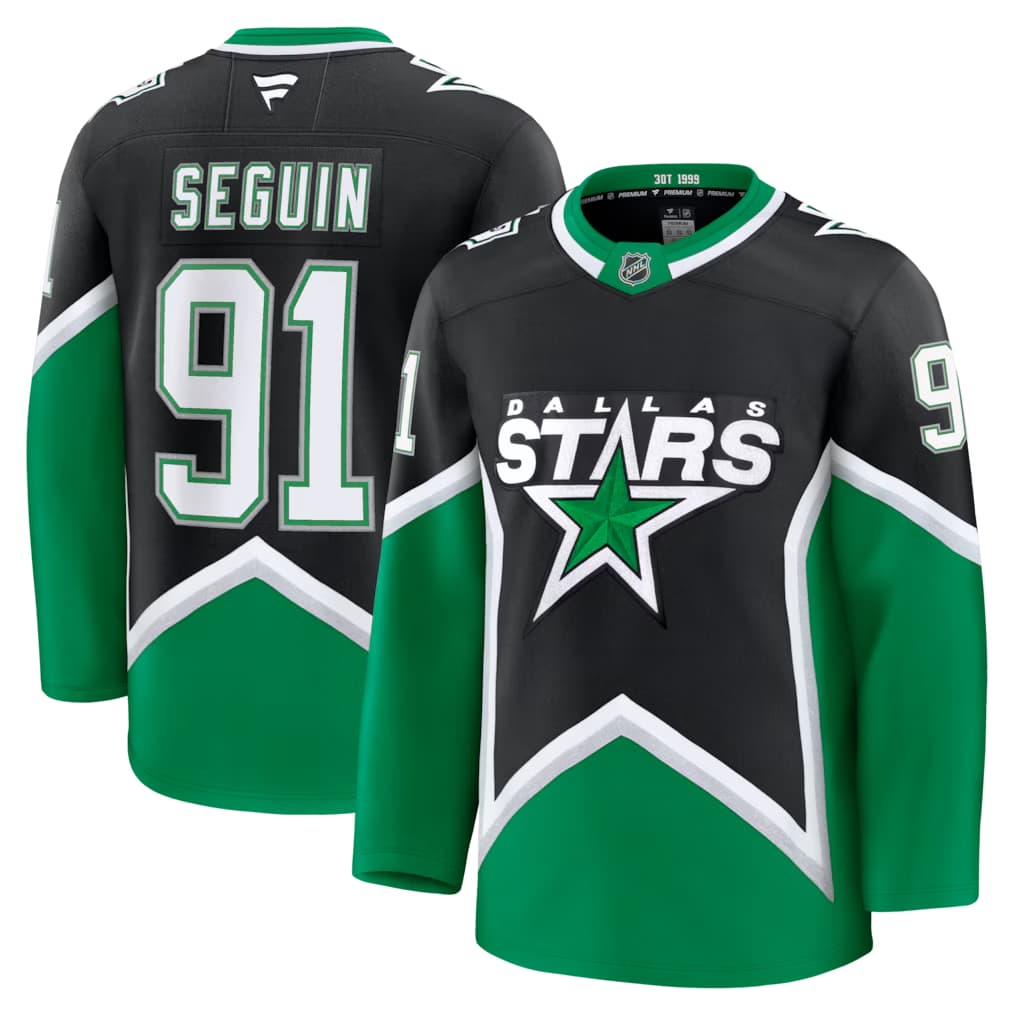 Tyler Seguin Dallas Stars Fanatics Alternate Premium Jersey - Black