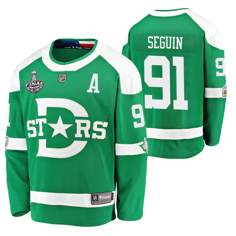 Tyler Seguin Stars 2020 Stanley Cup Final Green Winter Classic Jersey