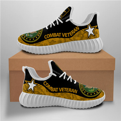 U.S. Combet Veteran Mesh Knit Sneakers Green