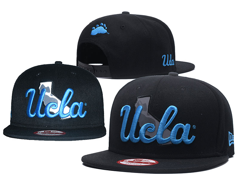 UCLA Bruins Team Logo Black Adjustable Hat GS