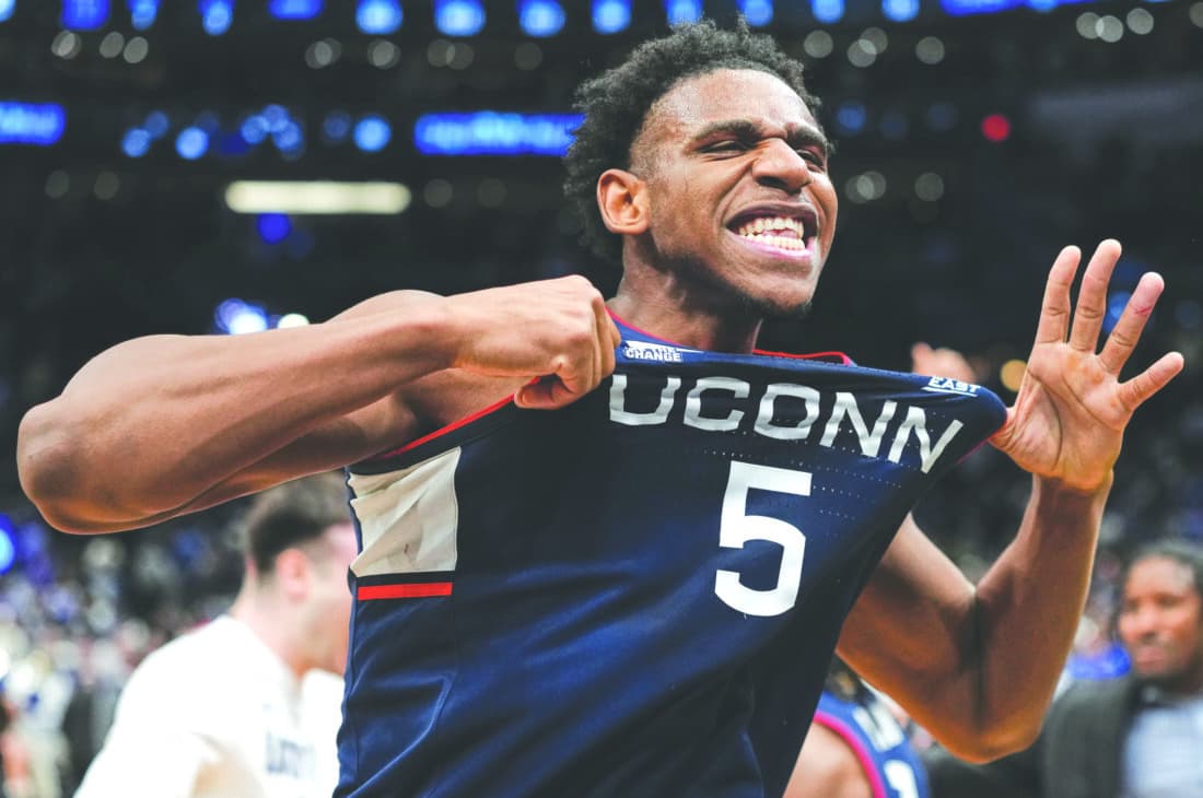 UConn Huskies  Custom Basketball Jersey - All Stitched