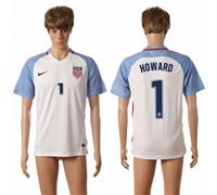 USA #1 Howard Home Soccer Country Jersey