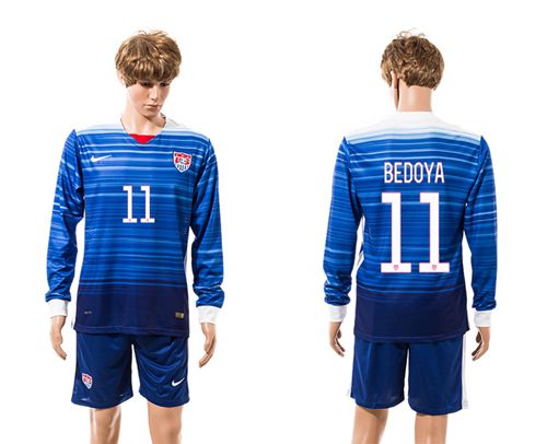 USA #3 Gonzalez Away Soccer Country Jersey