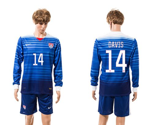 USA #6 Nageb Away Soccer Country Jersey