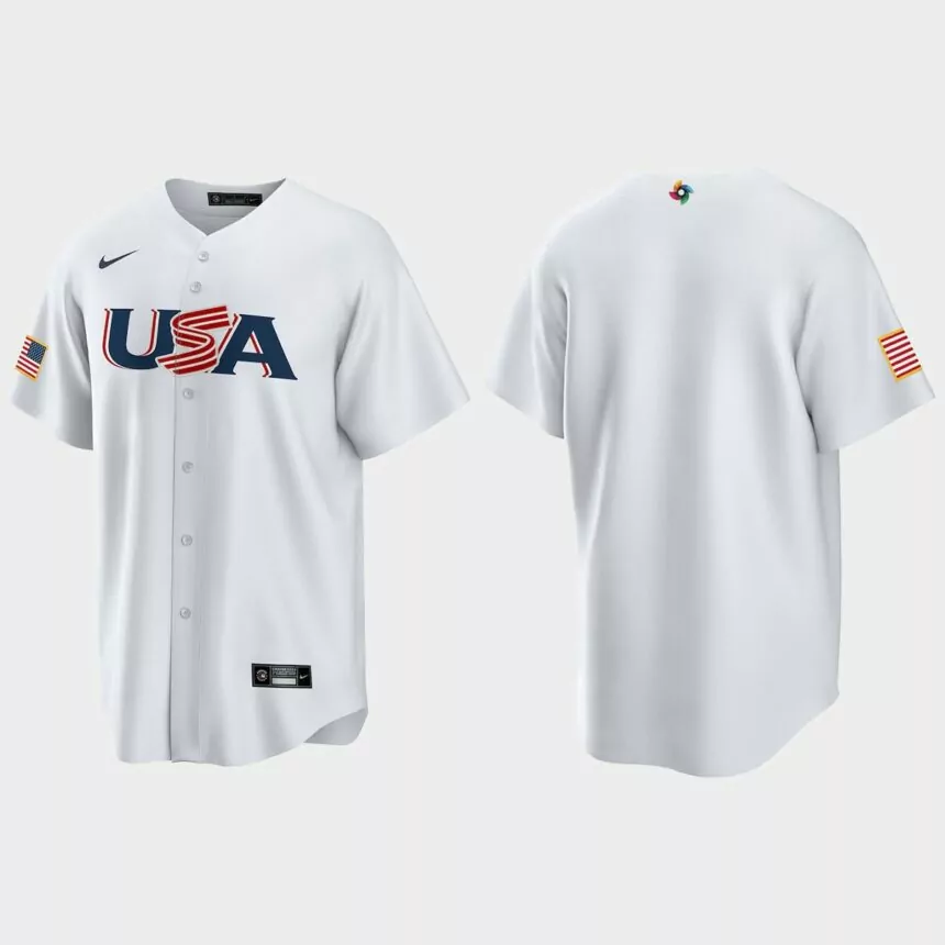 USA 2023 World Baseball Classic Replica Jersey – White