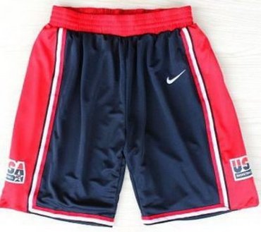 USA Basketball 1992 Olympic Dream Team Blue Shorts