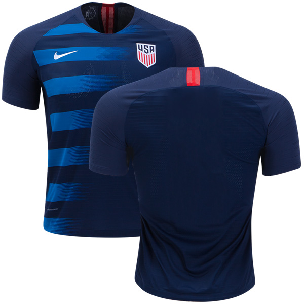 USA Blank Away Kid Soccer Country Jersey