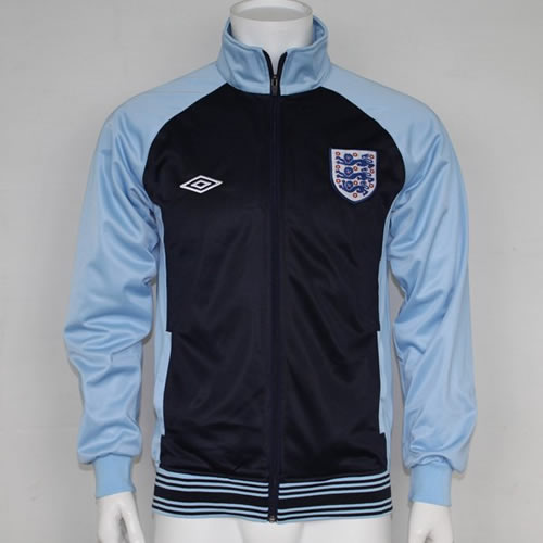 Umbro 11-12 England Soccer Jacket Blue