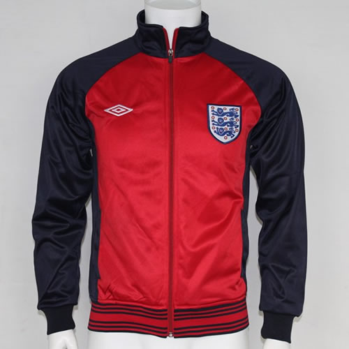 Umbro 11-12 England Soccer Jacket Red