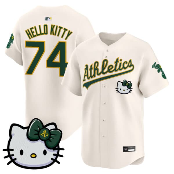 Unisex Athletics Hello Kitty Vapor Premier Limited Jersey – All Stitched Hello Kitty   #74