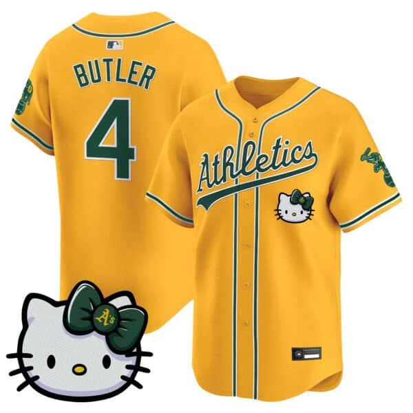 Unisex Athletics Hello Kitty Vapor Premier Limited Jersey – All Stitched Lawrence Butler #4