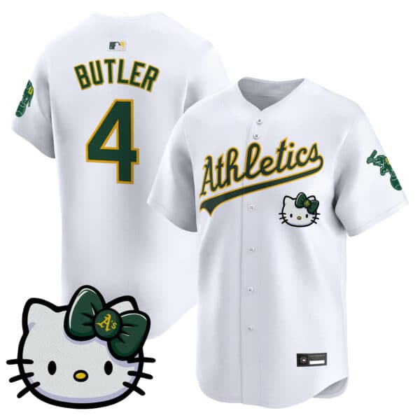 Unisex Athletics Hello Kitty Vapor Premier Limited Jersey – All Stitched Lawrence Butler  4