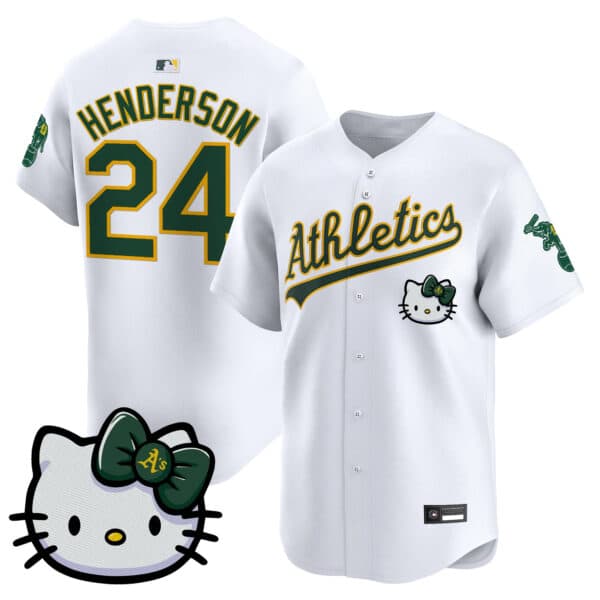 Unisex Athletics Hello Kitty Vapor Premier Limited Jersey – All Stitched Shea Langeliers 24