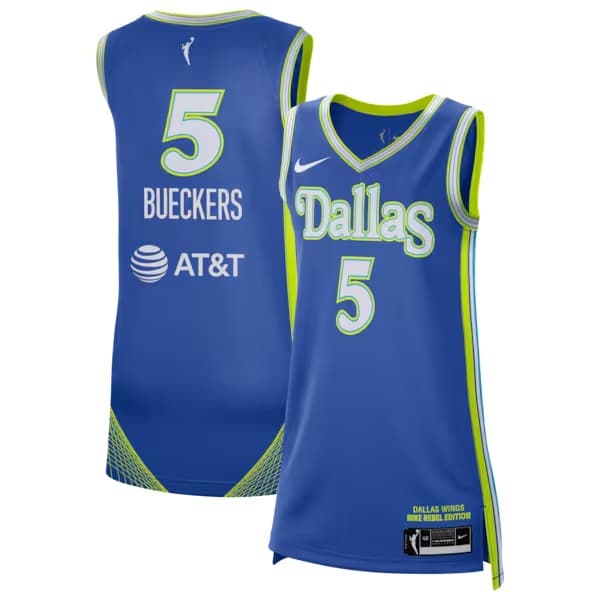Unisex Dallas Wings Paige Bueckers Nike Royal Victory Jersey - Rebel Edition