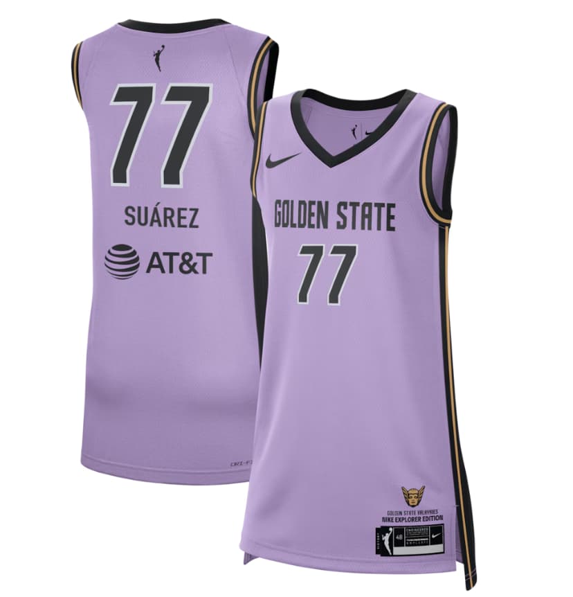 Unisex Golden State Valkyries Marta Suárez Nike Violet Victory Jersey - Explorer Edition