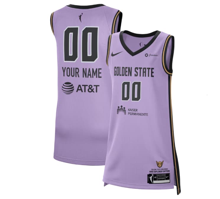 Unisex Nike Violet Golden State Valkyries Badge Victory Custom Jersey - Explorer Edition