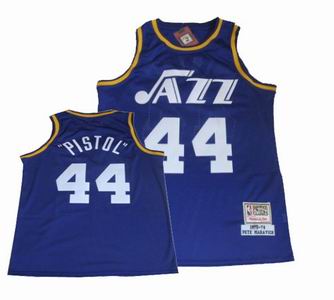 Utach Jazz 44 Pistol Purple Throwback Jersey