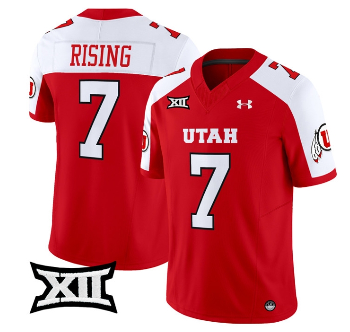 Utah Utes 2024 Vapor Limited Football Jersey - All Stitched #7 CAMERON RISING