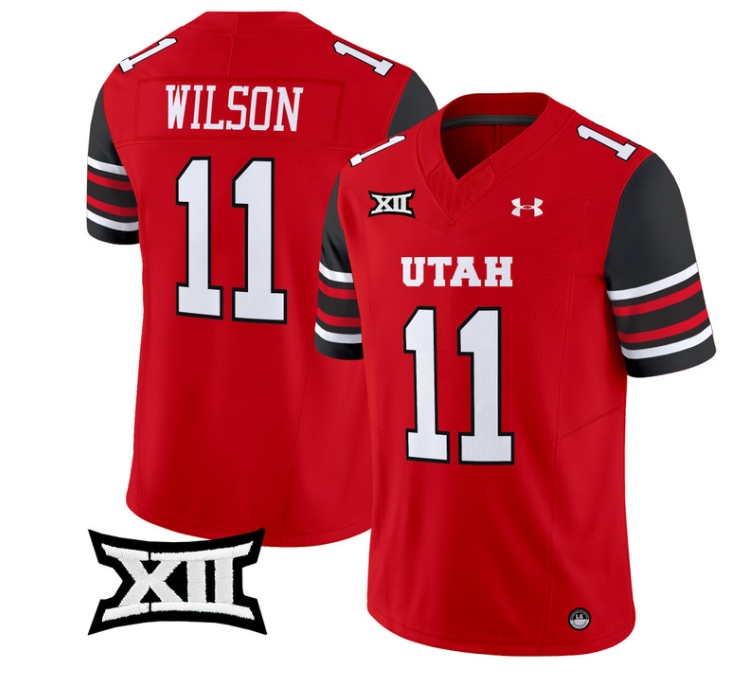 Utah Utes 2024 Vapor Limited Football Jersey - All Stitched RED #11 ISAAC WILSON