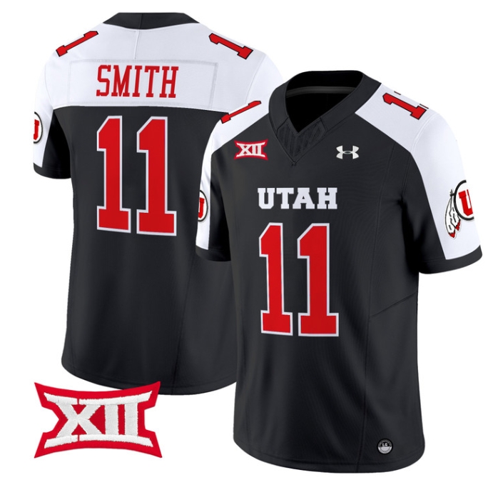 Utah Utes 2024 Vapor Limited Football Jersey - All Stitched RED ALTERNATE #11 ALEX SMITH