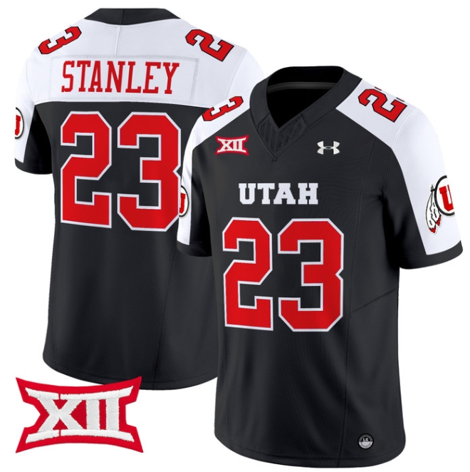 Utah Utes 2024 Vapor Limited Football Jersey - All Stitched RED ALTERNATE #23 DIJON STANLEY