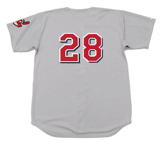 VADA PINSON Cleveland Indians 1970 Away Majestic Baseball Throwback Jersey