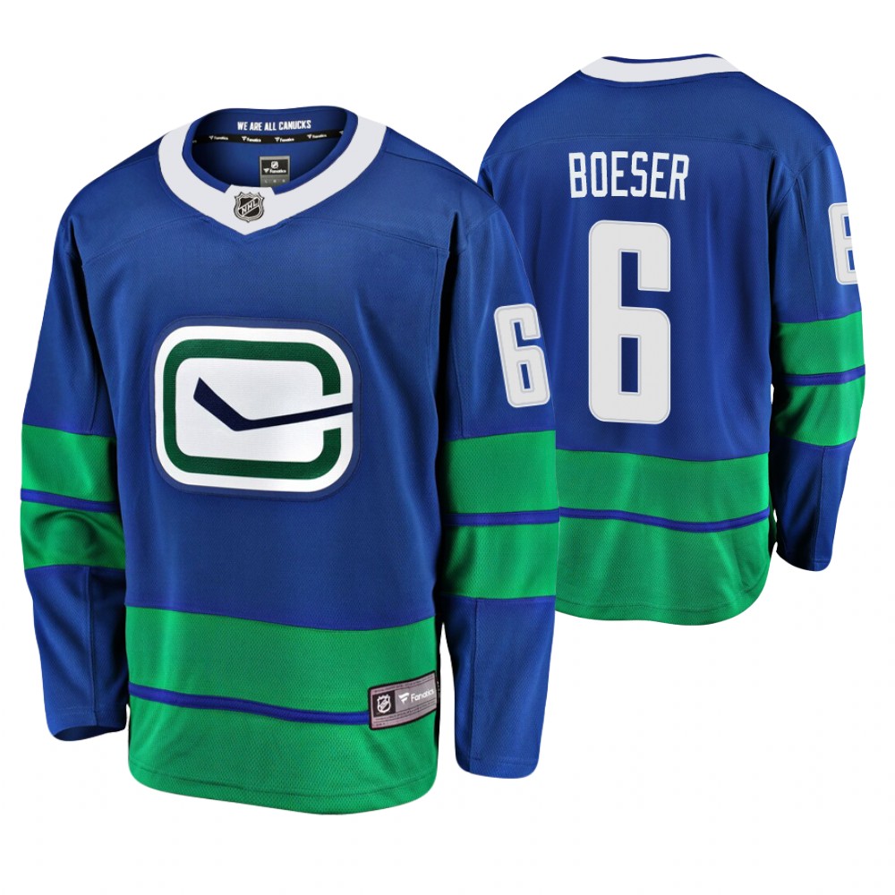 Vancouver Canucks Brock Boeser Men's Alternate Premier Breakaway Player Jersey